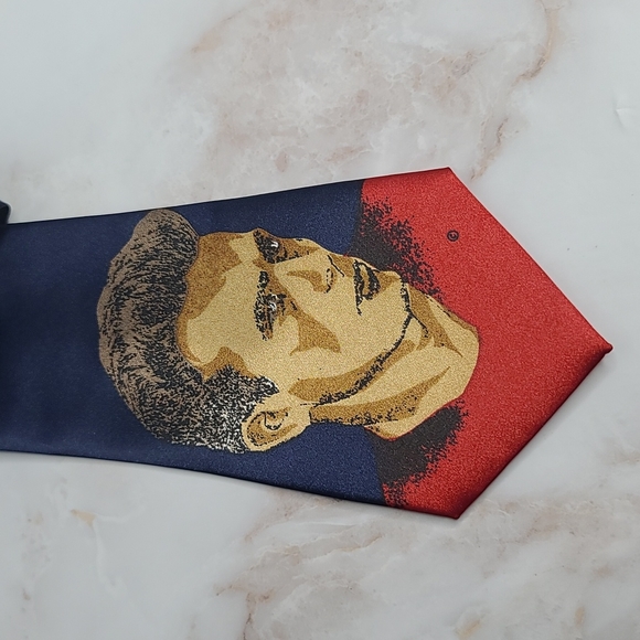 James Dean hand made silk tie - Picture 2 of 5
